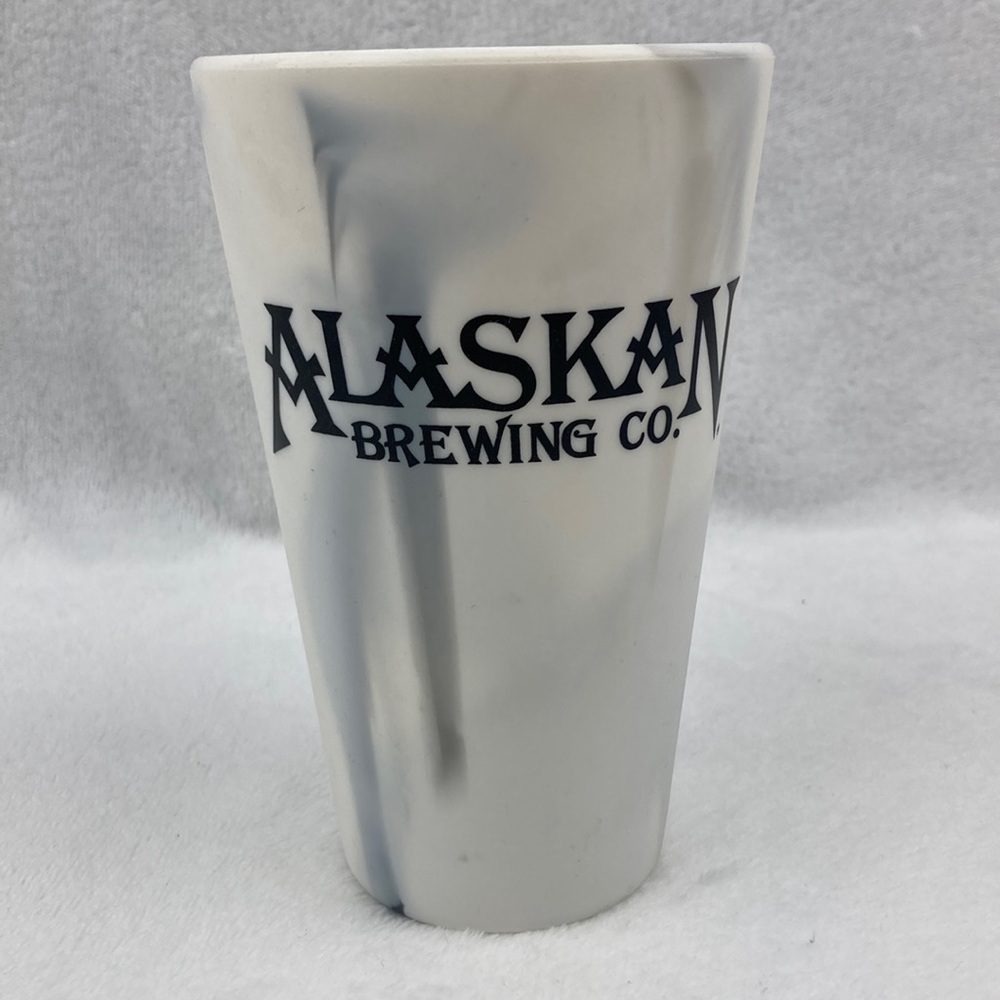 Silipint Alaskan Brewing Co. Marble Look Silicone Pint 16 oz.